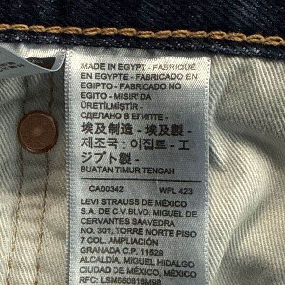 Levis 501 ‘93 Jeans Mens W36xL32 *(36X30) Denim Button Fly Straight Fit Premium - Picture 4 of 12